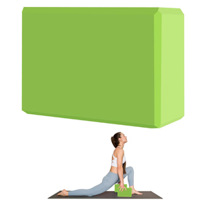 Los bloques de yoga EVA personalizados de grado profesional proporcionan un excelente soporte y durabilidad para la práctica intensiva diaria - Product Image 1