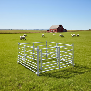 Valla para Ovejas de Acero Galvanizado de 53.9 x 53.9 x 36.2 Pulgadas para Granjas - Product Image 2