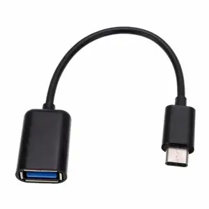 批量订购C型OTG电缆公到USB 2.0母快速充电转换器安卓USB适配器数据线