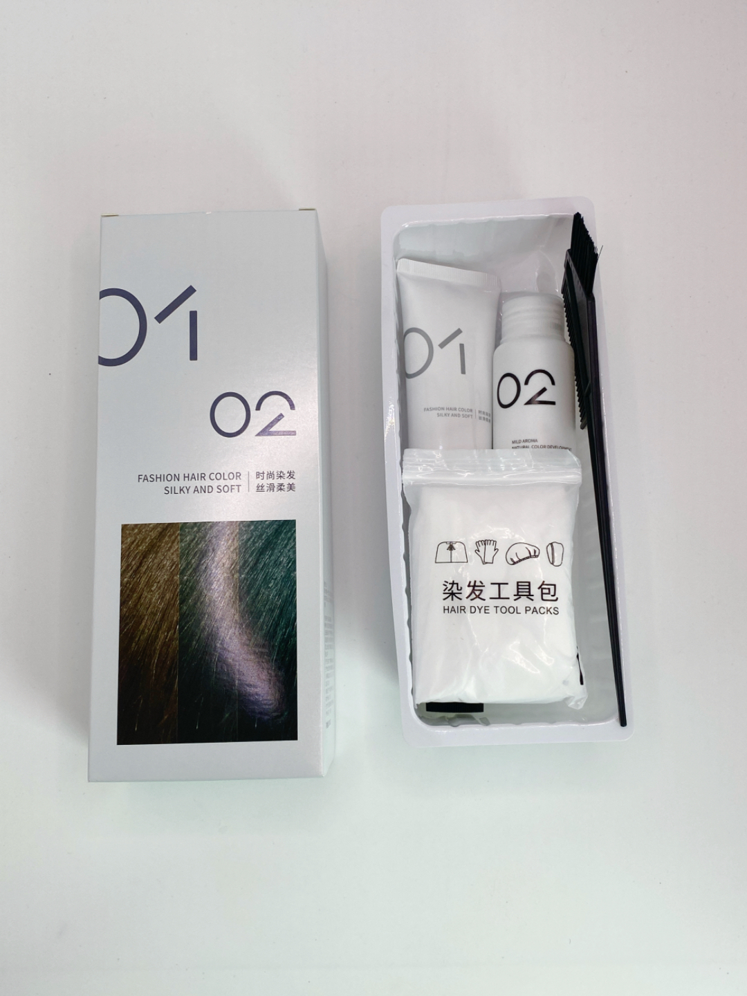SIRAGA Hair color pack premium II 3本セット benkyoudou_at-4987234362370