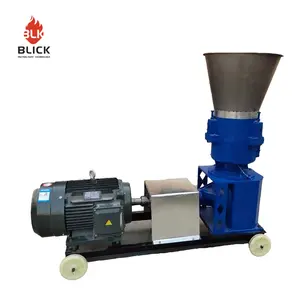 Animal Feed Granulator Pellet Machine Organic Diesel Engine Fish Feed Pellet Machine Floating Fish Feed Processing