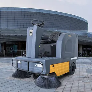 Chancee U135 đi-on công nghiệp nhựa đường đường quét máy tầng Cleaner Sweeper