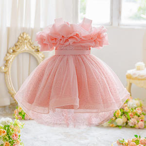 Vestidos de Tutú de Nuevo Estilo para Niñas, Vestido de Fiesta de Moda, Vestido de Niña para Actuación, Vestido de <span class=keywords><strong>Pasarela</strong></span> con Lentejuelas, Vestido de Encaje - Product Image 2