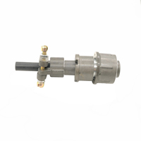 Conector circular 2PM Enchufe hembra sin blindaje 2PM14K4QA2 Cubierta negra Enchufe recto Conector eléctrico 400 ℃ Fibra de vidrio de baquelita