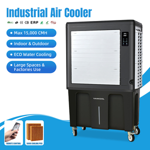 Enfriador de aire del desierto, aire acondicionado evaporativo portátil industrial, enfriador evaporativo de dos etapas, ventilador de refrigeración por aire - Product Image 1