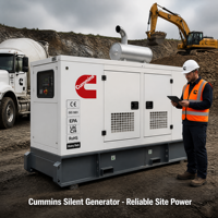 Groupe électrogène diesel silencieux double 50/60Hz 120kW 150kW 160kW 180kW 200kW avec réservoir de carburant, alimenté par Weichai, AVR, alternateur Stanford
