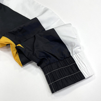 Veste et short brodés avec logo costume Sport Track 1/4 ensemble zippé survêtement personnalisé coupe-vent