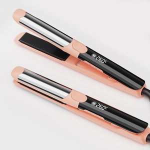 Prancha de Cabelo Profissional de Titânio com Logo Personalizado para Tratamento de Queratina e Cabelos Frizados - Product Image 1