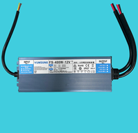 FS-400-12 AC-DC 400W Catu Daya AC ke DC 12V Tahan Air Output Tunggal Tersegel 12V