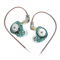 Professional In-ear Monitor IEM HiFi Wired Earphones with Microphone Studio Monitor Musical Instrument Accessories