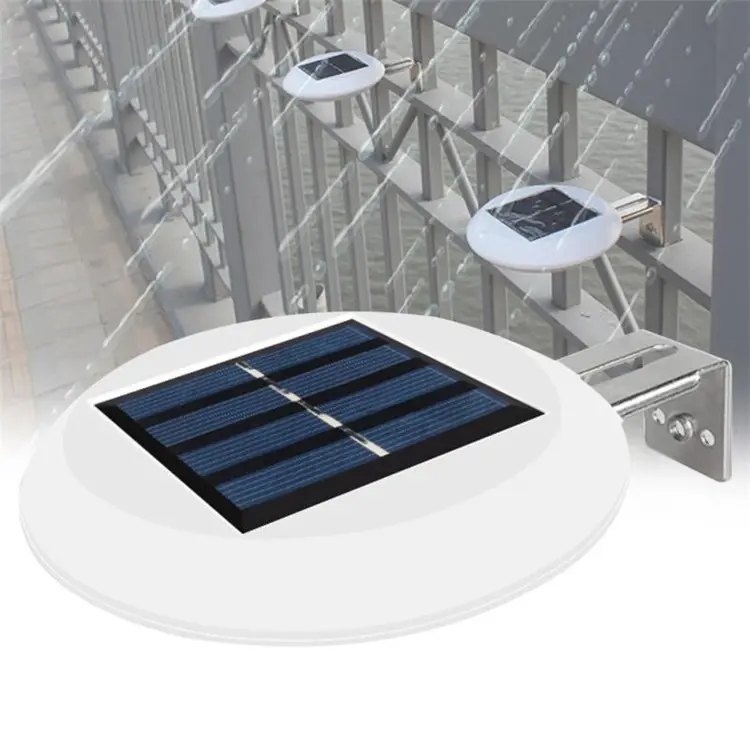 Puissance Solaire Économie D'énergie Nuit Utilitaire Lampe de Sécurité pour Gouttière Clôture Jardin Garage