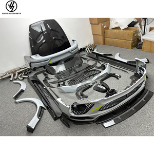 NOUVEAU Kit Carrosserie MSY Style Demi-Carbone Brillant Tissé Sergé pour Bentayga 2015- Capot/Embout de Pare-chocs Spoiler Échappement - Product Image 5