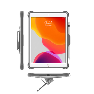 El caso para el <span class=keywords><strong>iPad</strong></span> 6 <span class=keywords><strong>iPad</strong></span> aire caso <span class=keywords><strong>iPad</strong></span> aire <span class=keywords><strong>2</strong></span> caso la protectora del cuerpo de diseño con correa de <span class=keywords><strong>mano</strong></span> y de rotación - Product Image 4