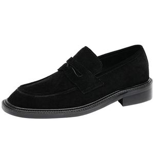 Fabricantes de Zapatos de Cuero Genuino al por Mayor, Zapatos Casuales de Negocios, Zapatos Británicos para Hombre - Product Image 2