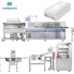 Hộp carton thiết bị đóng gói hoàn toàn tự động hộp Carton Đóng Gói đóng gói xà phòng cartoning máy dây chuyền sản xuất