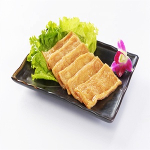 Venta al por mayor Skin <span class=keywords><strong>Inari</strong></span> Tofu Pocket Tofu Products Comida Halal Frozen Sazonado <span class=keywords><strong>Inari</strong></span> Tofu Pockets - Product Image 4