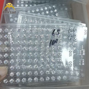 Ювелирные изделия из золотого листа, необработанные муассанитовые бриллианты 0,9-2,9 мм <span class=keywords><strong>Hpht</strong></span>, муассанитовые изделия на заказ - Product Image 5