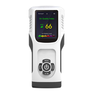 Medidor de Calidad del Aire Portátil Seis en Uno Fosensor, Precio al por Mayor, Monitor de Contaminación, Detector de Formaldehído, Medidor de Temperatura y Humedad - Product Image 1