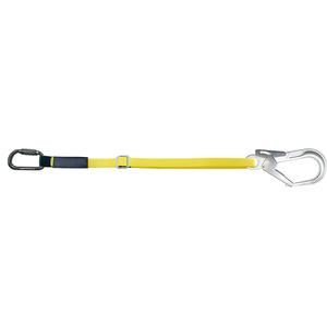 Cuerda de seguridad/posicionamiento certificada CE/EN358/EN354 de una sola pierna, longitud ajustable - Product Image 1