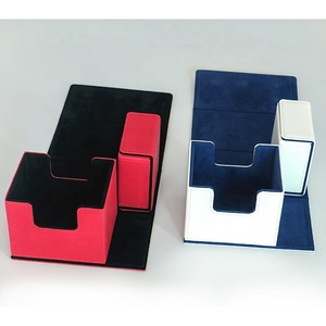 Boîte de rangement magnétique pour cartes à collectionner avec présentoir Commander, capacité de 100 cartes à double pochette, compatible avec <span class=keywords><strong>Magic</strong></span> <span class=keywords><strong>Gathering</strong></span> - Product Image 5