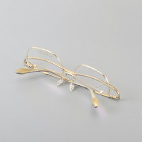 Montures de lunettes pliables en titane massif, motif Pixiu Dragon Diamant, légères, durables, portables, pour usage quotidien – Grande Vente