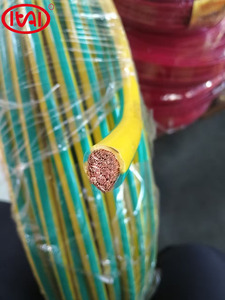 Электрический провод H07V-K с медной жилой, гибкий, в ПВХ изоляции, 450/750В, 2.5мм², 10/16/25/35мм², для строительства и бытового использования, заводская цена - Product Image 1