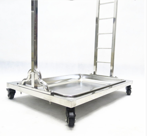 Fabrika doğrudan paslanmaz çelik papağan istasyonu standı merdivenler ve besleyiciler büyük papağan standı - Product Image 4