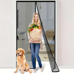 JINFUDA Moustiquaire magnétique <span class=keywords><strong>anti</strong></span>-<span class=keywords><strong>bruit</strong></span>, <span class=keywords><strong>anti</strong></span>-moustiques, <span class=keywords><strong>anti</strong></span>-insectes, de haute qualité, <span class=keywords><strong>anti</strong></span>-poussière, pour <span class=keywords><strong>porte</strong></span>, <span class=keywords><strong>rideau</strong></span> d'été - Product Image 6