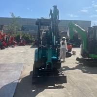 Mini-chargeuse sur chenilles d'occasion Rongyixin, godet 1050x730x730mm, pompe hydraulique Eaton, moteur de marque réputée, 500kg, garantie 2 ans