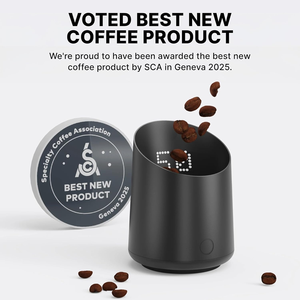 เครื่องชั่งกาแฟขนาดกะทัดรัดพร้อมตัวจับเวลา ความแม่นยำ 0.1 กรัม เครื่องชั่งดิจิตอลสำหรับเอสเพรสโซ ชาร์จซ้ำได้ด้วย USB C สำหรับบาริสต้าและการชงกาแฟที่บ้าน - Product Image 4