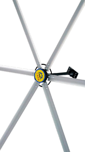 Way m HVLS صناعي لمحطة قطار مستودع المطار ، مشروع حكومي ، توفير طاقة منخفض الضوضاء - Product Image 3