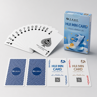 Cartes à jouer en papier personnalisées de qualité supérieure, durables, écologiques, coins arrondis, fabricant professionnel, finition lin, cartes de poker