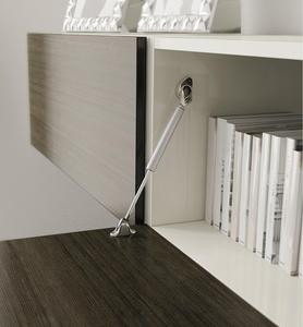 Ressort à gaz avec amortissement interne pour un mouvement en douceur (longueurs personnalisées disponibles) - Product Image 4