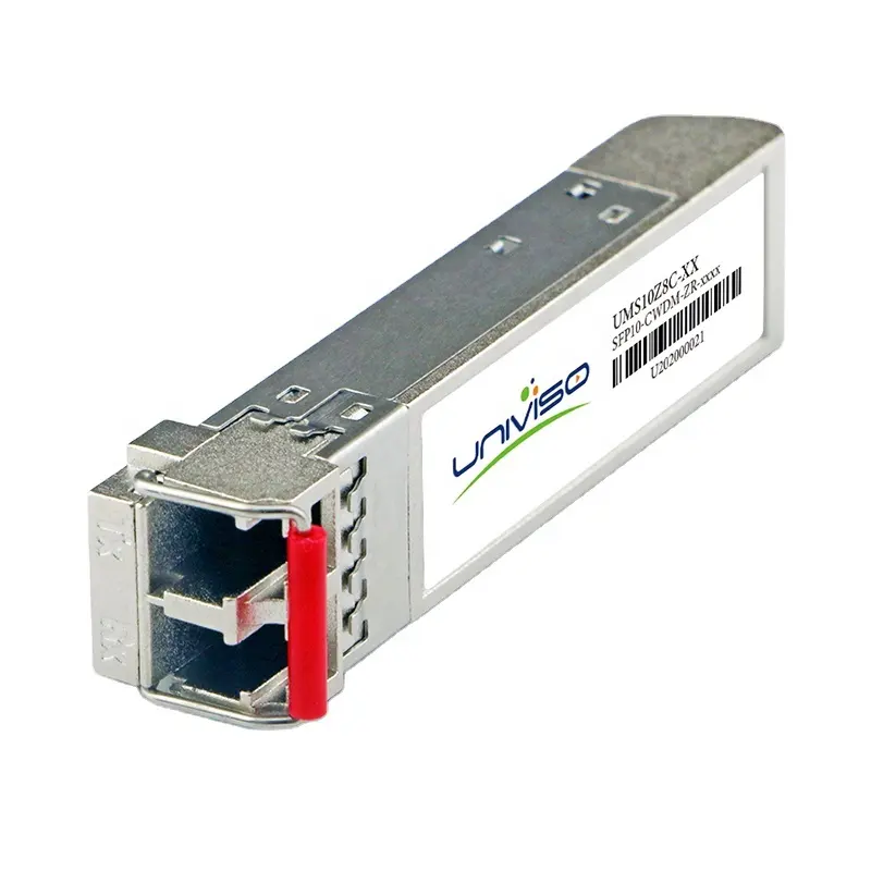 Hot selling Duplex LC 5 Channels Wavelengths 10Gbps 1470nm-1550nm 80km 10G CWDM SFP Module ZR 80km