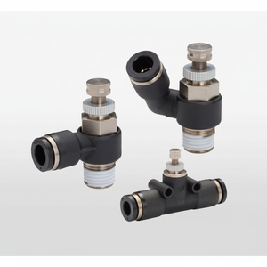 Válvula de aguja PISCO Válvula de mariposa PP (polipropileno) SUS304 PJNMU1/4 Categoría de producto - Product Image 1