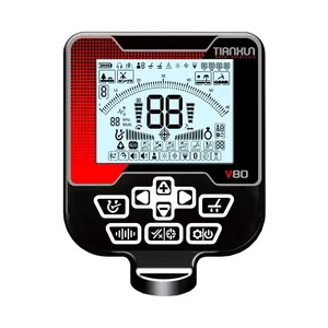 เครื่องตรวจจับโลหะ V80 แบบพกพา ค้นหาจุดตายตัว ค้นหาสมบัติใต้ดิน ทองคำ เงิน ตรวจจับกลางแจ้ง - Product Image 3