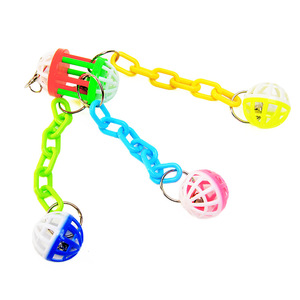 Nuovi Giocattoli Interattivi per Uccelli in Plastica Extra Large, Ecologici, Prodotti in Cina, con Campanelli Rimovibili e Lavabili - Product Image 5