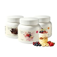 Boisson lactée protéinée riche en nutriments, à base de protéines de lactosérum et de fibres alimentaires, pour petit-déjeuner léger ou remplacement de repas, en poudre, 280g, en conserve