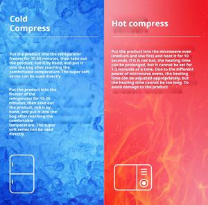 <span class=keywords><strong>Masque</strong></span> pour les yeux en gel compressé de coton Cold <span class=keywords><strong>Therapearl</strong></span> avec perles de refroidissement Sac relaxant pour le confort optimal du SPA des yeux - Product Image 4