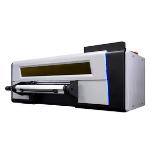 Myoung Desktop Uv Dtf Printer A2/A3 Uv Vliegtuig Printer Afbeelding Fles Label Dtf Printer Roll Om Automatische Laminator Afdrukken Te Rollen