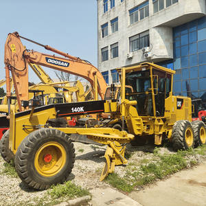 ญี่ปุ่นนำเข้ารถเกรดเดอร์มือสอง Caterpillar รุ่น 140K 140H 140G 14G 14H 120G 120H 120K 12G 12H เครื่องจักรกลหนักสำหรับงานก่อสร้างแบบมีล้อ - Product Image 1