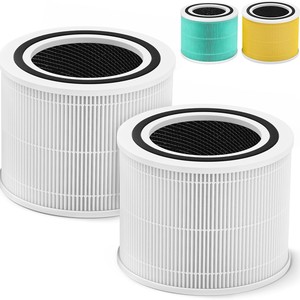 Filtre de remplacement pour purificateur d'air Levoit Core300-Rf, pour usage domestique, blanc, lot de 2 - Product Image 3