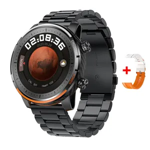 Orologi di moda per uomo Smartwatch sportivo in acciaio inossidabile 120 + modalità sportive Smartwatch 2023