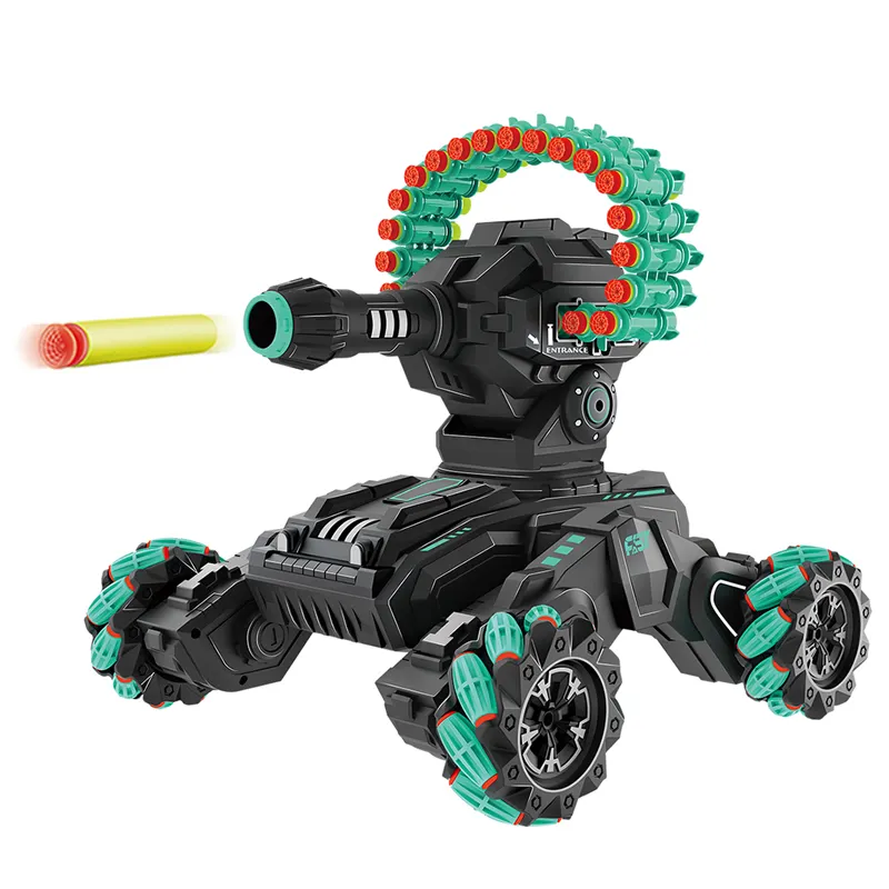 Детская игрушка Электрический радиоуправляемый Танк игрушечный Радиоуправляемый автомобиль с дрифтом 360 градусов