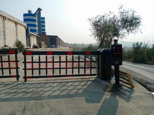 Nhôm tự động gấp cánh tay có thể thu vào cổng rào cản cho bãi đậu xe Hệ thống an ninh honghuzhiyuan ZY-B12 vàng AC220V - Product Image 5