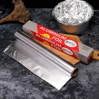 Papier d'aluminium métallisé de qualité alimentaire, en rouleau souple, imprimé, pour l'emballage alimentaire
