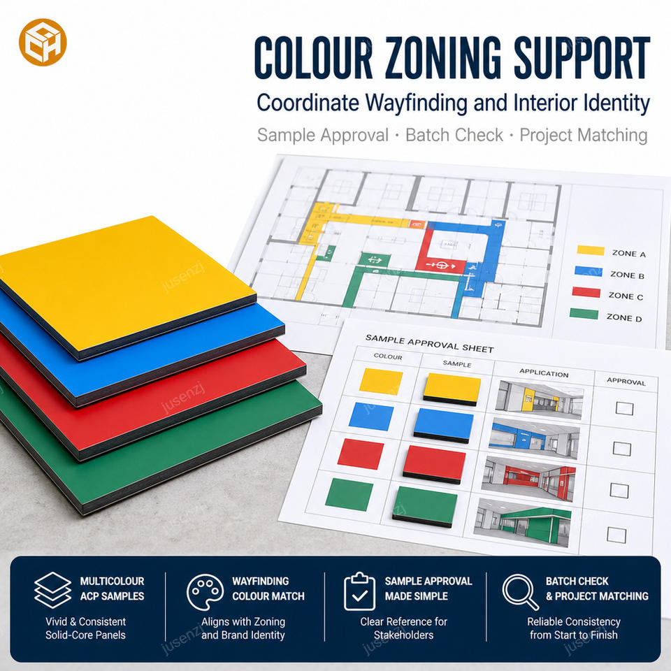 Multi Color Aluminium Composite Panel Printable Surface Commercial ...
