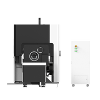 Découpeuse de tube de laser de la fibre 1.2kw/2kw/3kw/4kw avec l'axe rotatoire
