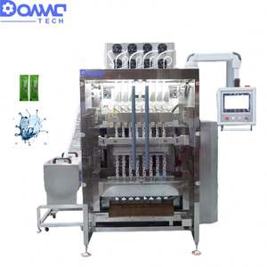 เครื่องบรรจุซองน้ำยาบ้วนปากแบบหลายช่องสำหรับบรรจุซองน้ำผลไม้ เครื่องดื่มชูกำลังแบบซองสติ๊ก เครื่องบรรจุภัณฑ์อัตโนมัติเต็มรูปแบบ - Product Image 2