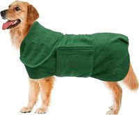 Peignoir pour animaux de compagnie en microfibre polyester à séchage rapide, simple et écologique pour chiens et chats